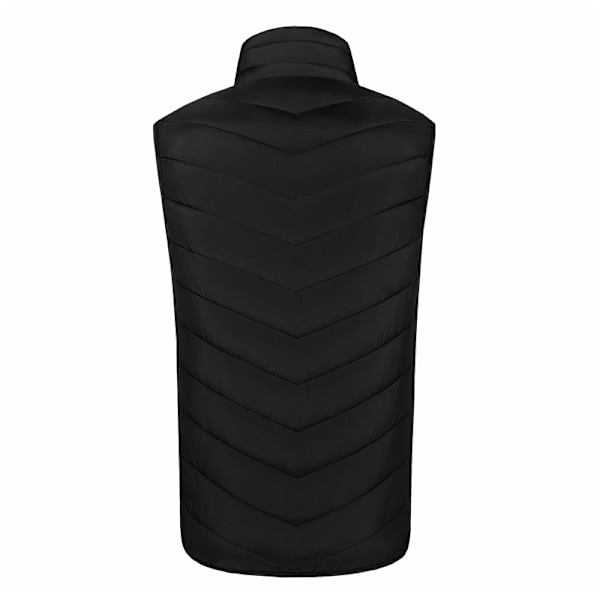 Lämmitettävä liivi M01, kaksoisohjaus 15 lämmitysalueella Musta 4XL
