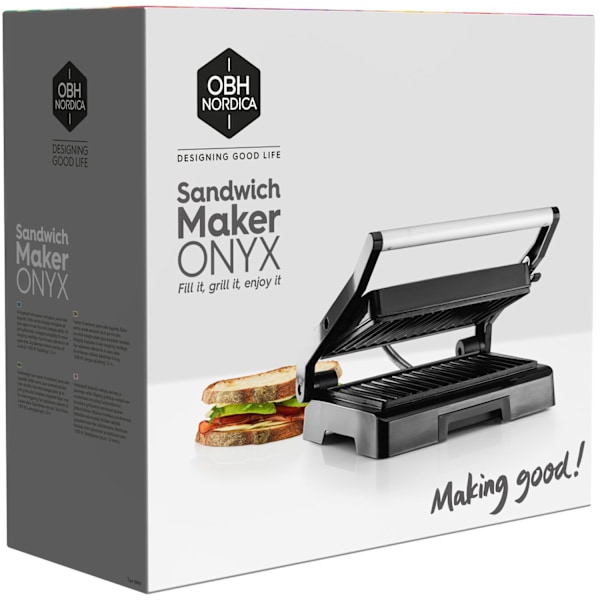 Smörgåsgrill Onyx Panini 1000 W  6889