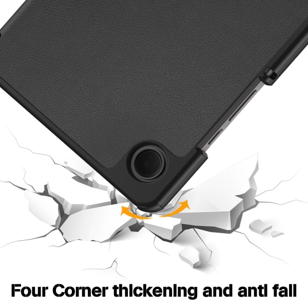 Skyddsfodral för Samsung Tablet, Svart Galaxy Tab S9/S9FE
