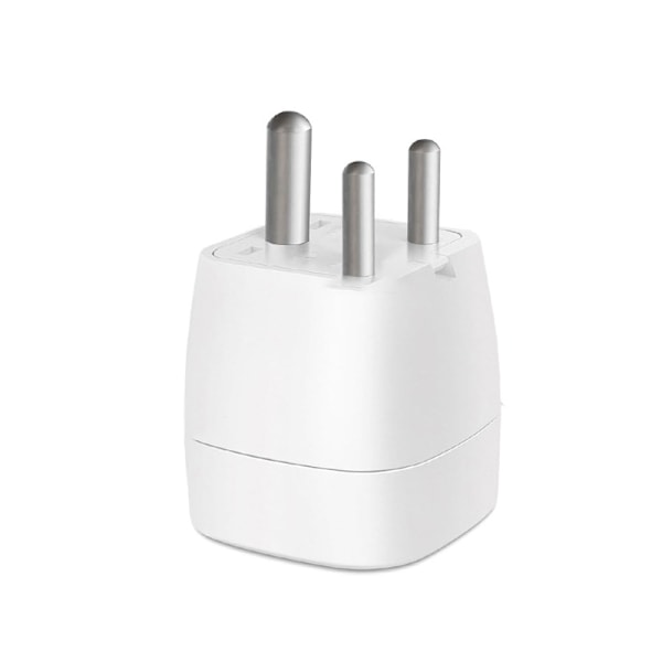 EU til Universal Rejseadapter, Kompakt Design Hvid