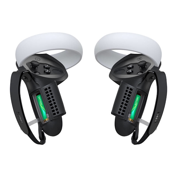Controllergreb med batteridør Kiwi Design Q1 PRO-2.2 til Meta Quest 2 Sort