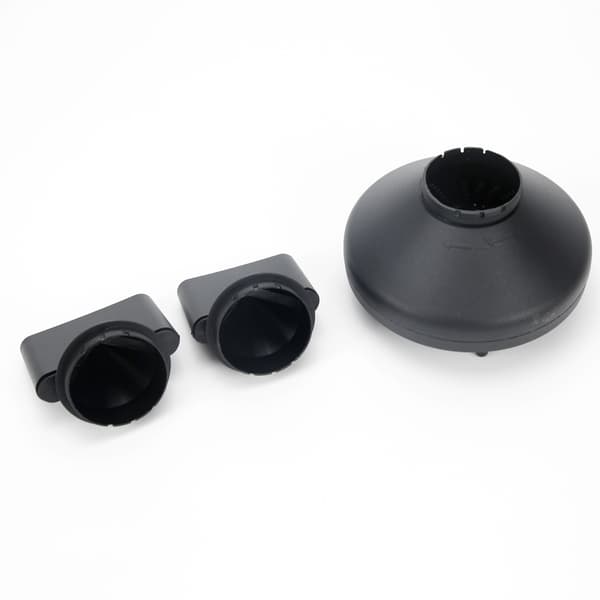 Hårtork med diffuser och koncentrator 5 hastigheter Black Black