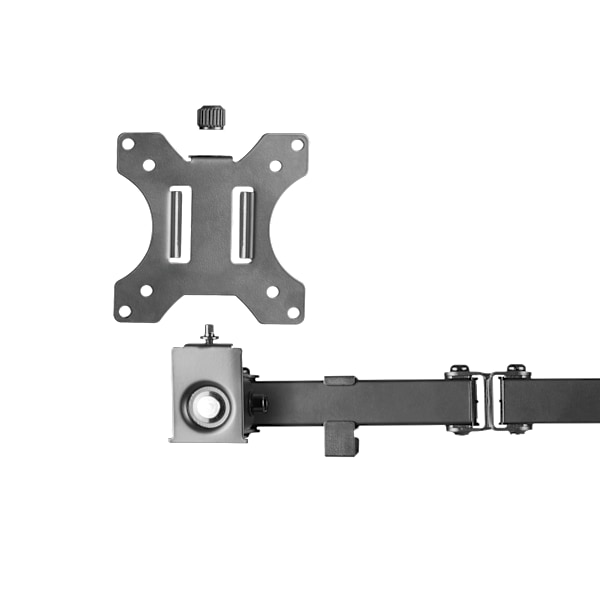 Dual monitor desk mount, 13"-32"screens VESA 75x75/100x100