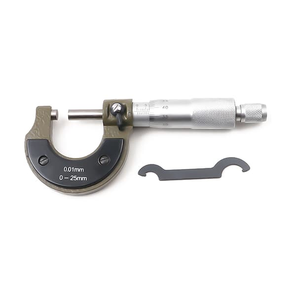 Högprecisions-yttermikrometer 0-25 mm