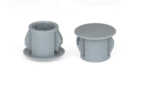 20 mm hålpluggar, insnäppbara plasthålkåpor (10-pack)