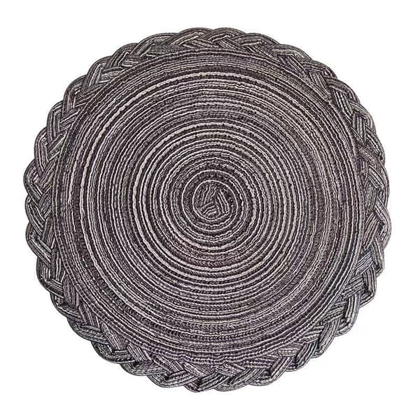 Set med 6 bordstabletter DarkGrey DarkGrey