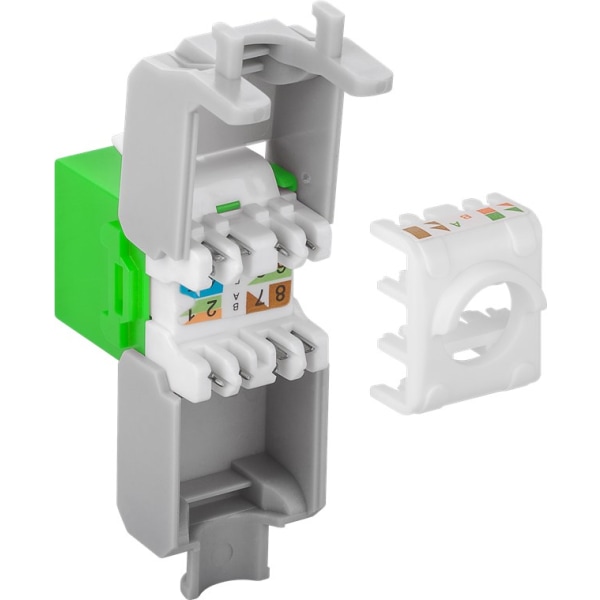 Keystone-modul RJ45 CAT 6A, UTP
