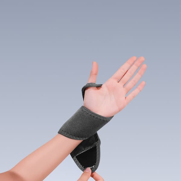 Elektrisk Uppvärmd Handledsmassager med Vibration & Värmeterapi, USB Uppladdningsbar