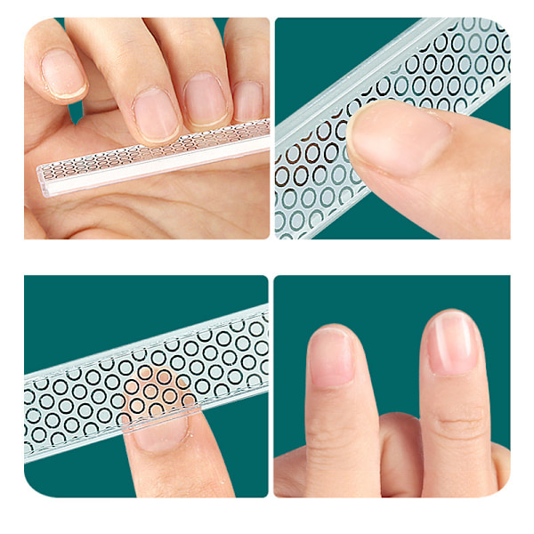 Transparent Nagelfil i Nanoglas - Bikakedesign