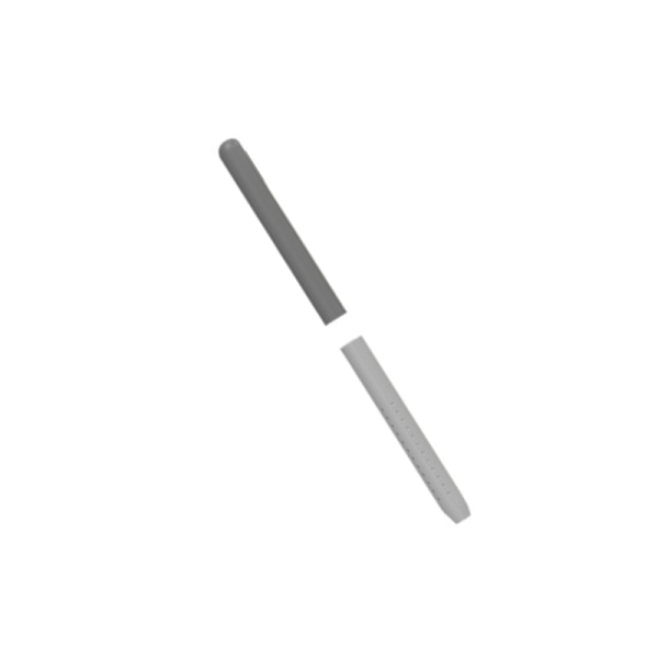 Gradient silikonfodral för Apple Pencil 2 / Pro Grå