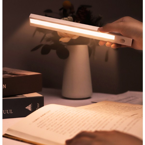INF LED-lampa ljuslist med rörelsesensor Vit Vit