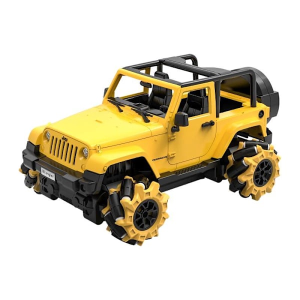 Kauko-ohjattu auto 1:16 Double Eagle (keltainen) Jeep (drift) E348-003
