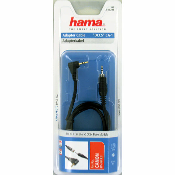 HAMA Trådutlösaradapter Canon Ca1 EOS1100D/1000D/550D m.fl.