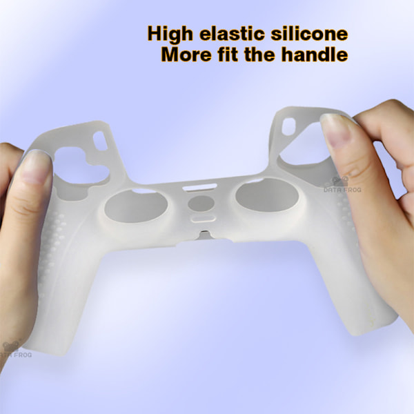 Anti-Slip Silikone Cover til PS5 Controller Hvid