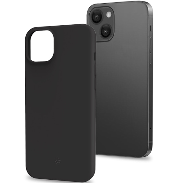 Cromo Soft rubber case iPhone 15 Plus Svart