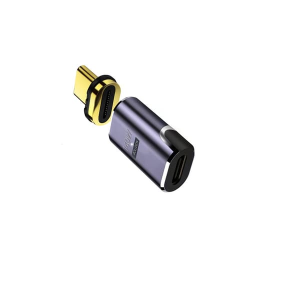 Magnetisk USB-C-adapter 140 W med PD3.1, 40 Gbps data og 8K ved 60 Hz til bærbare computere, tablets og skærme