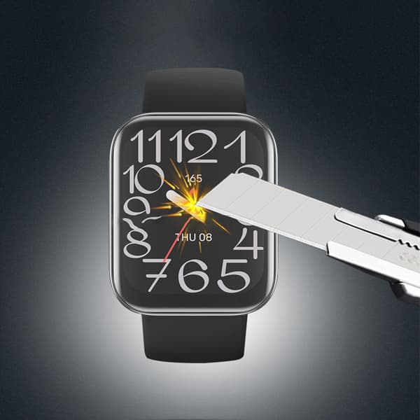 3D-kaareva pehmeä näytönsuoja Amazfit Bip 5 Unitylle