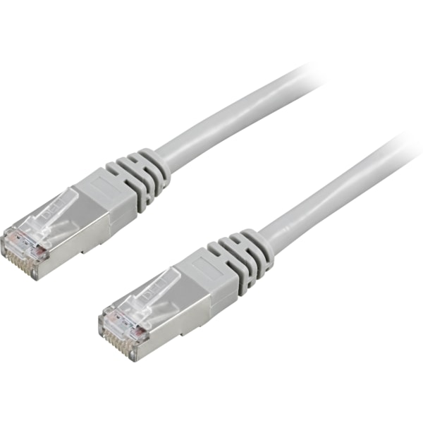 F/UTP Cat5e patch cable, 5m, 100MHz, grey