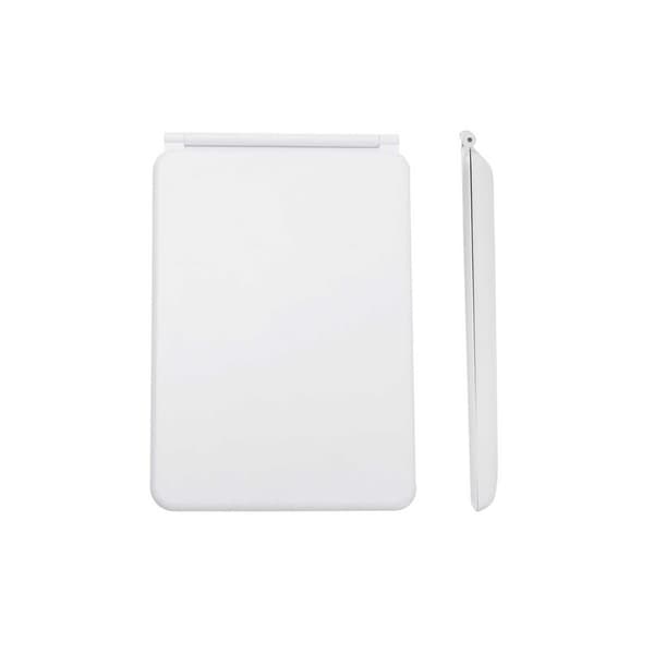 LED Foldbart Makeupspejl: Bærbart, Genopladeligt, Dæmpbart med Touch-kontrol og 3 Lysindstillinger White White