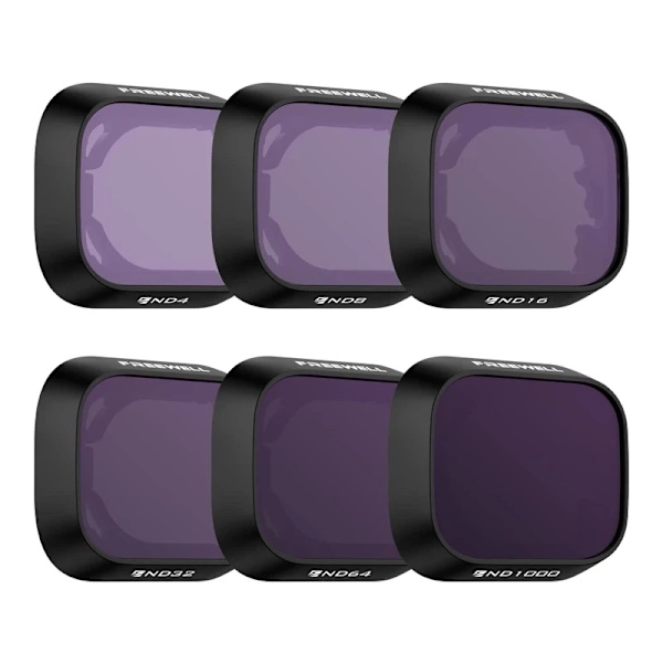 Sæt med 6 Freewell All Day-filtre til DJI Mini 3 Pro / Mini 3