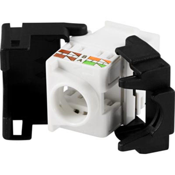 UTP Cat6 Keystone kontaktdon, "Tool-free"