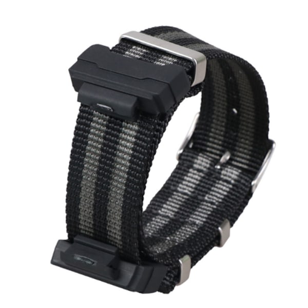 Casio G-Shock Nylon Canvas klockarmband Svart+grå