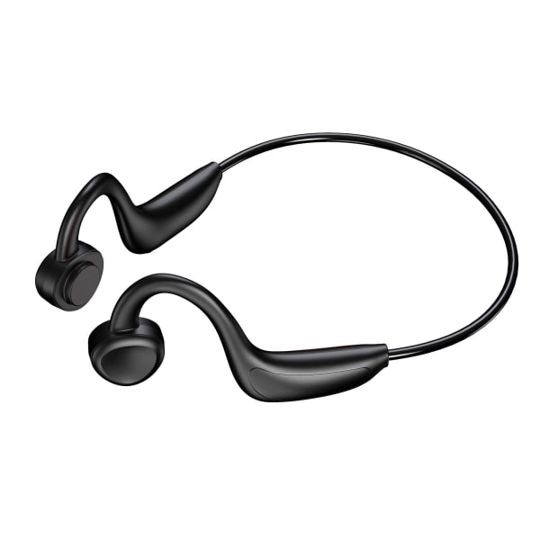 Bluetooth trådløse hovedtelefoner/åbne høretelefoner Sort Sort