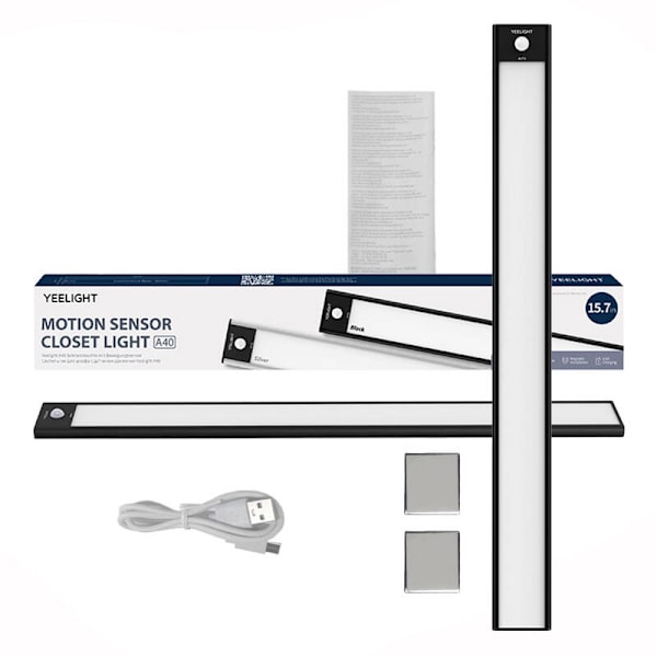Yeelight Closet Sensor Light 40cm - musta 4000 K