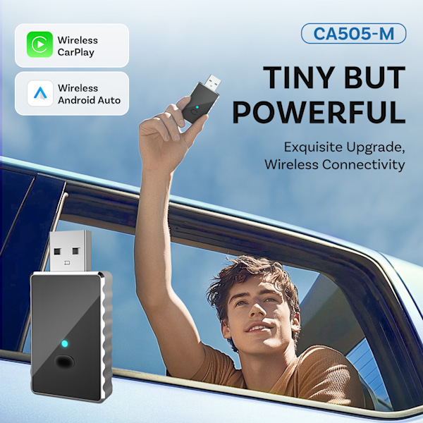 Trådlös CarPlay-adapter