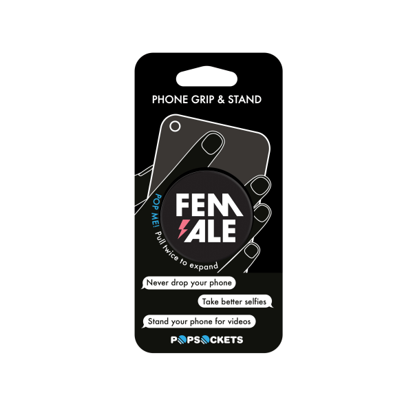 POPSOCKETS Female Grip med Ställfunktion