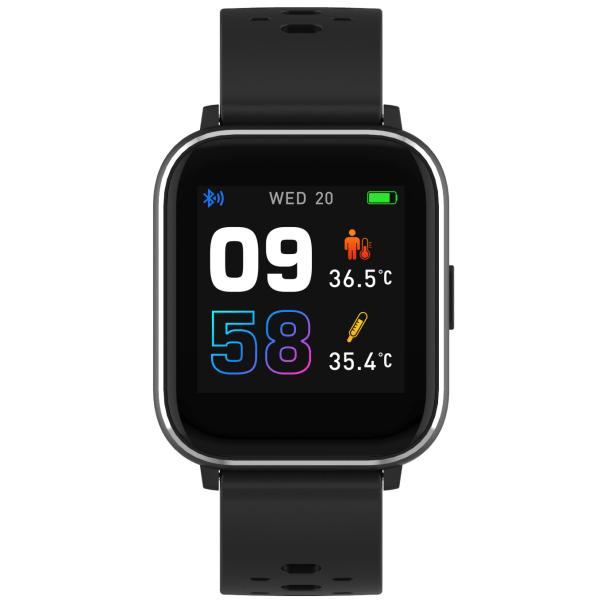 Smartwatch med temp, syre och hjärtfrekvens