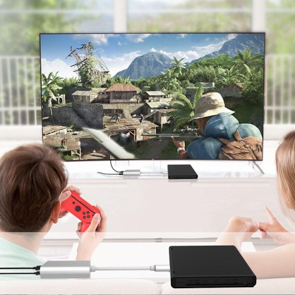 INF USB-C Multiport Adapter till USB (PD), USB-C, 4K HDMI-kompatibel