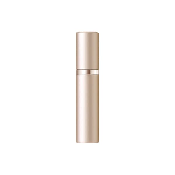 Refillbar parfymatomizer 5ml Roséguld, glasfodrad reseflaska med nano-dimma och tryckspray, bottenpåfyllning