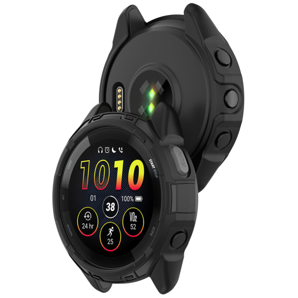 Smartwatch skyddsfodral TPU Garmin Forerunner 265 Svart