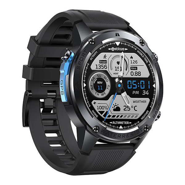 Zeblaze Stratos 2 Ultra Smartwatch (sort)