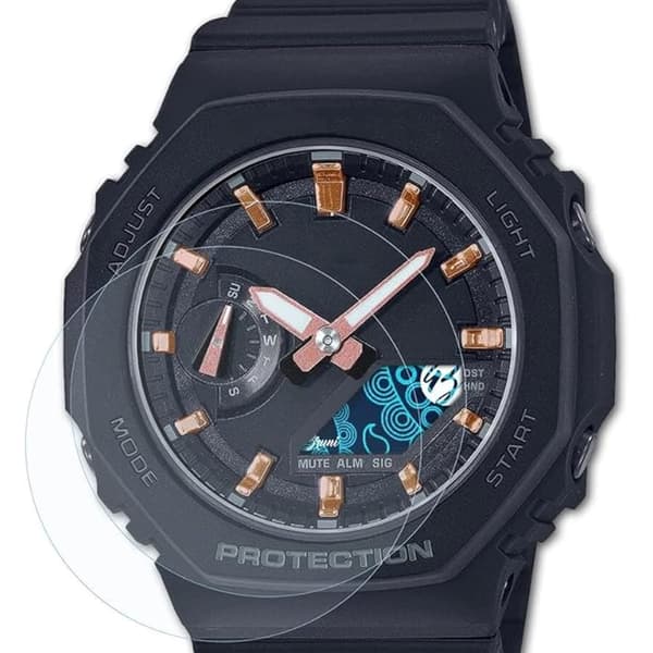 Kristallklara skärmskydd för Casio AE1400 (2-pack)