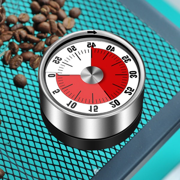 Magnetisk mekanisk timer Silver