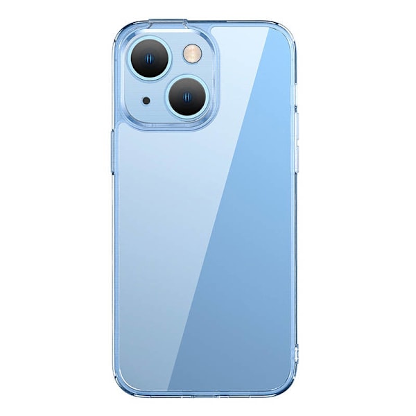 Baseus SuperCeramic läpinäkyvä lasikotelo ja karkaistu lasisetti iPhone 14 Plus -puhelimelle