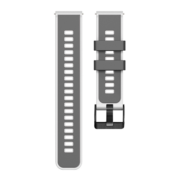 Silikonarmband för Garmin Venu2/2S/SP/2plus Vit+Grå Select