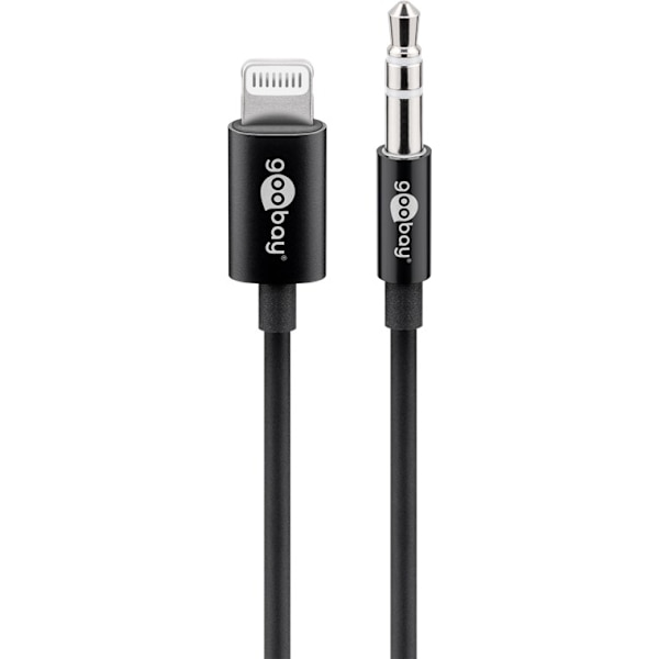 Apple Lightning-audioconnectorkabel (3,5 mm), 1 m, sort