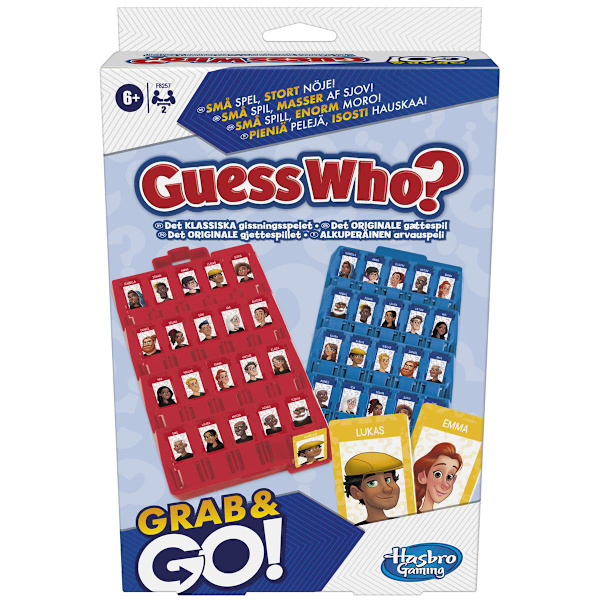 Rejsespil Grab & Go Guess Who?