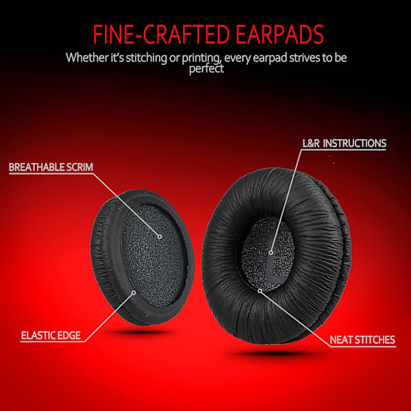 Korvatyynyt 1 pari JBL T450BT/T500BT/Tune 600BTNC Musta