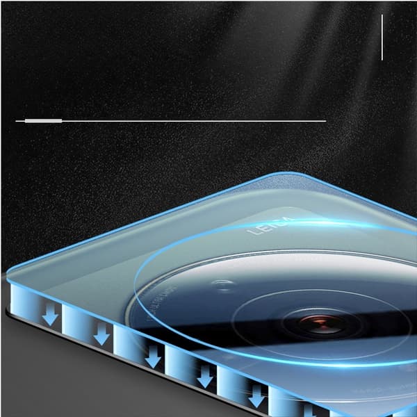 Xiaomi 12S Kameralinsskydd i Härdat Glas - Diamanthårdhet, Reptåligt, Hög Transparens