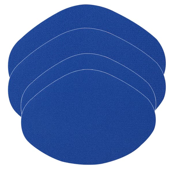 Reparationslappar för Skor - 4 Lappar (2 stora, 2 små) Blue Blue