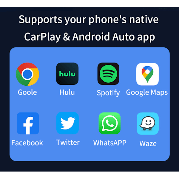Trådlös CarPlay & Android Auto-adapter för bilar
