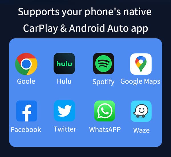 Trådløs CarPlay & Android Auto Adapter til Biler