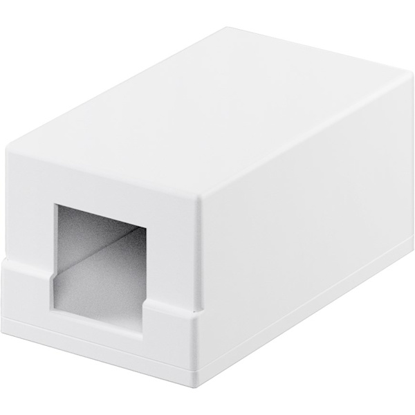 Keystone tom kåpa, 1-port