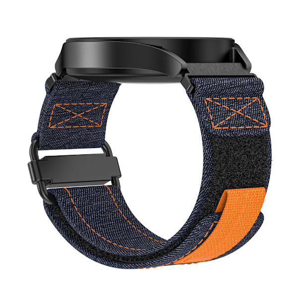 Canvas klockarmband för Samsung Galaxy Watch Active 1/2, Galaxy Watch 4,20 mm Blå