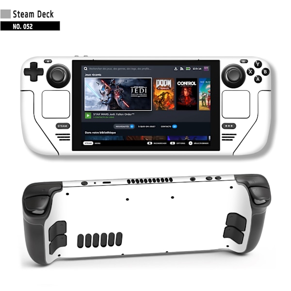 Skyddsfilm för Steam Deck - Ljusgrå - 053# Grå