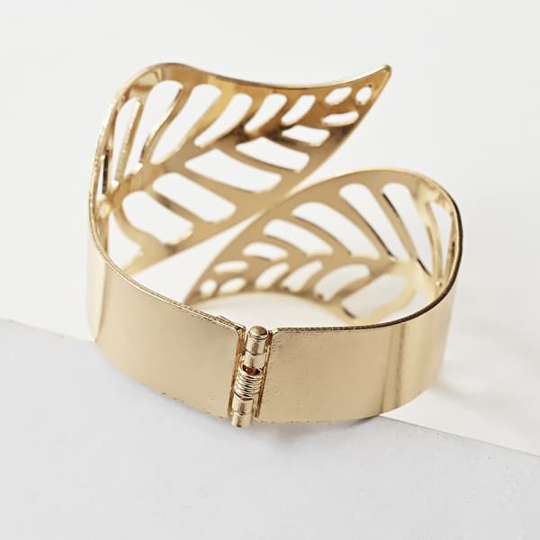 Elegante bladgardinbindinger - legeringsholdere Gold Gold